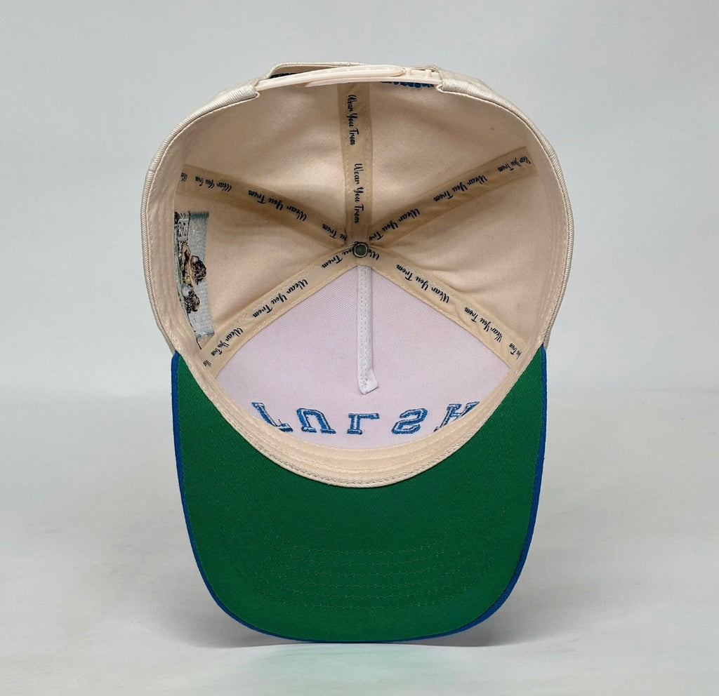 Tulsa Fairgrounds Off-White/Cornflower Blue