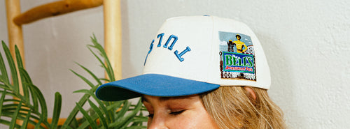 Tulsa Fairgrounds Off-White/Cornflower Blue